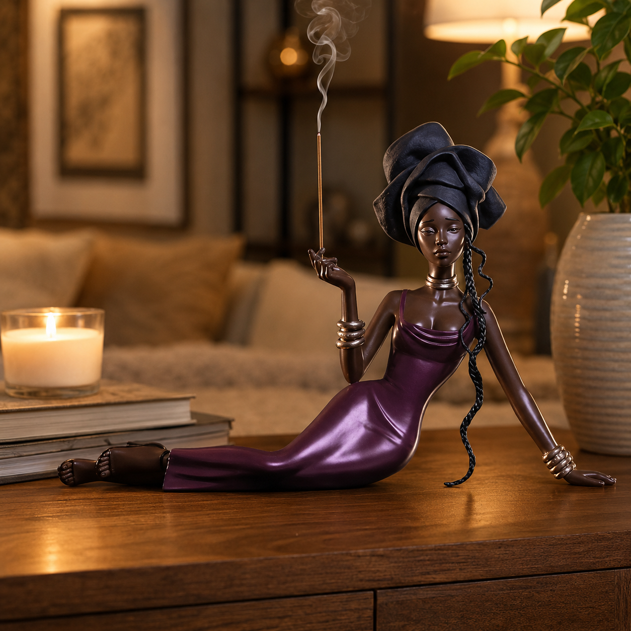 Resting Queen Incense Burner