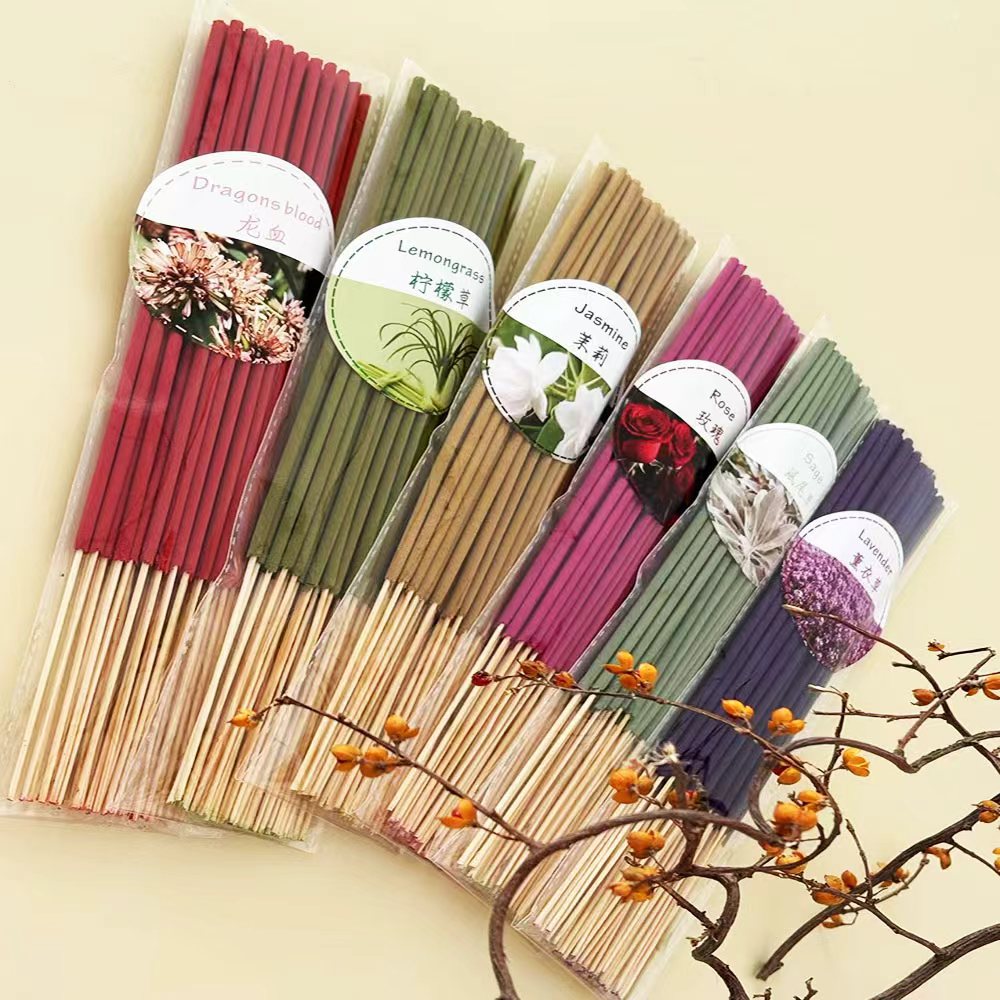 Fragrant Incense Sticks - 6 Scent Variety Pack